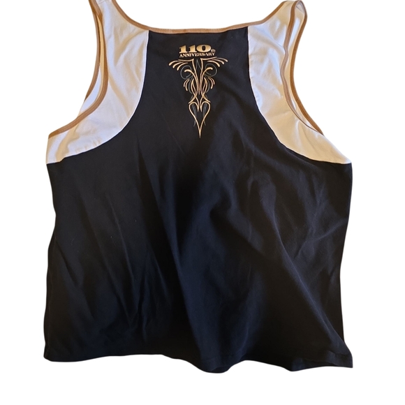 Harley-Davidson Black and Cream Anniversary Jacket 3x - Picture 3 of 4